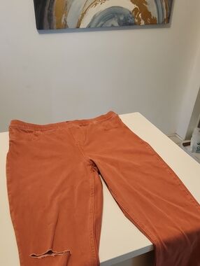 SPANX Jeans in Muted Coral